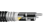 AL 600/1000V XLPE Insulation AIA PVC Jacket XHHW-2.  CT Rated -Sunlight Resistant - For Direct Burial - Silicone Free